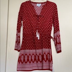 💰price drop!💫Red mini dress/ coverup